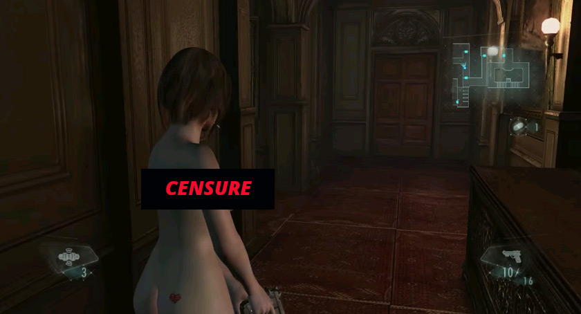 Resident Evil Revelations Jill nude mod 610